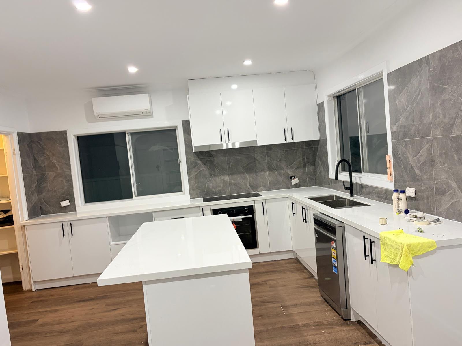 Modern Kitchen & Living Renovation
